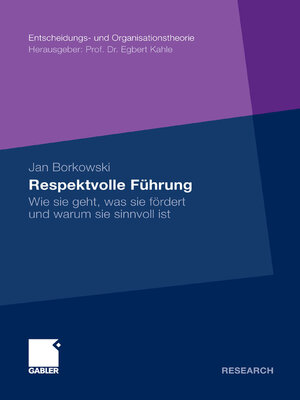 cover image of Respektvolle Führung